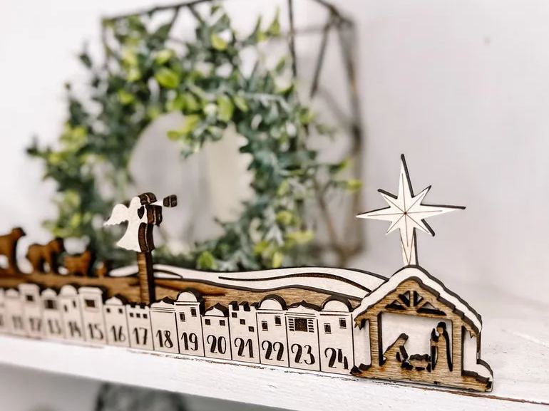 π
2024 Christmas Gift--Nativity Advent Calendar