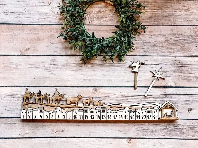 π
2024 Christmas Gift--Nativity Advent Calendar