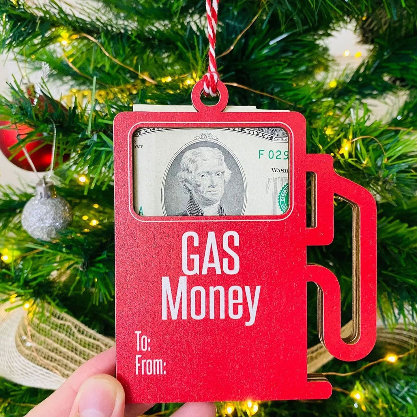 Gas Money Ornament Teen Gift