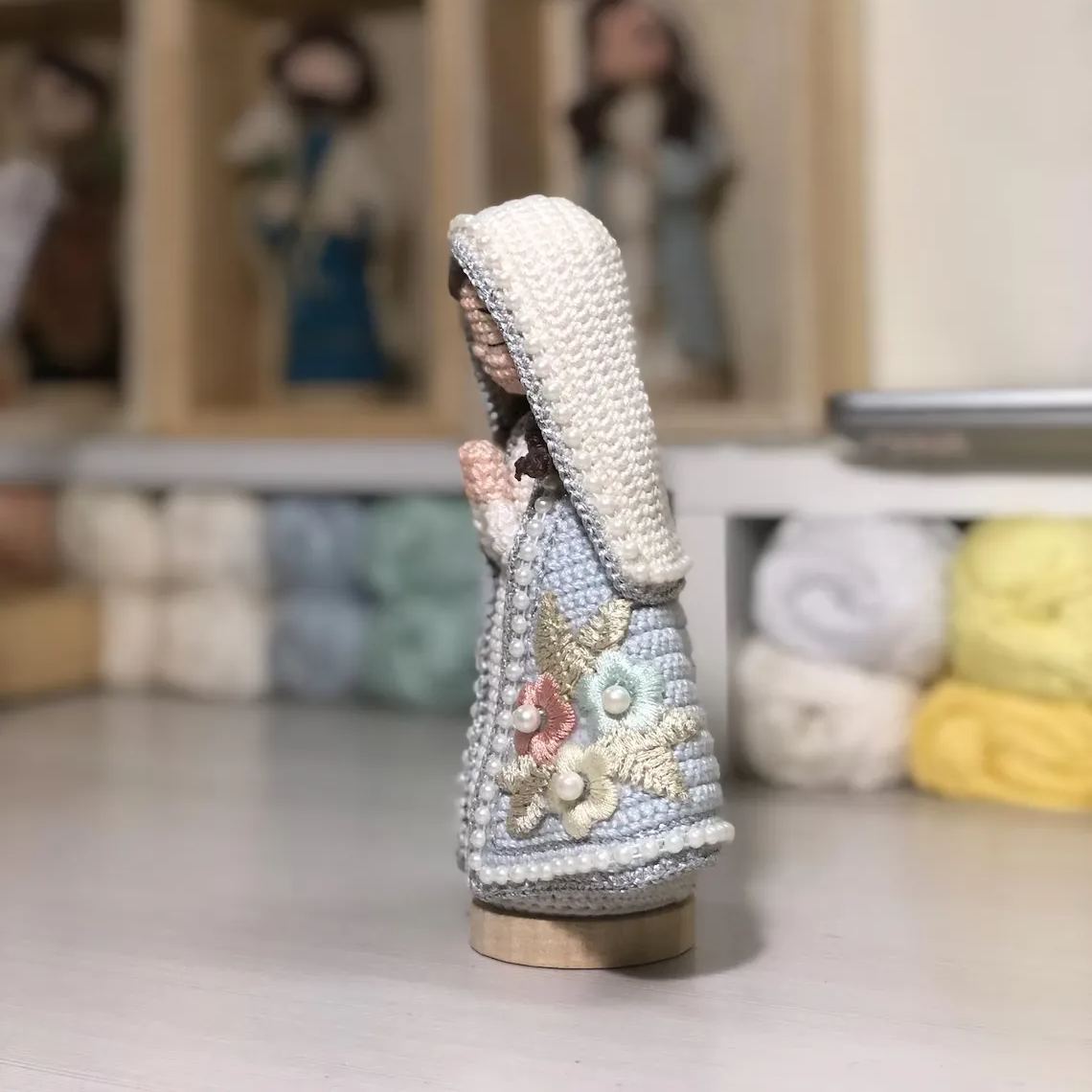 🎁💖Holy Family Crochet Doll