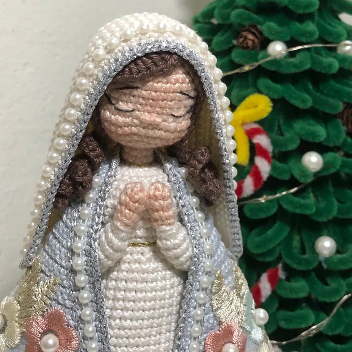 🎁💖Holy Family Crochet Doll