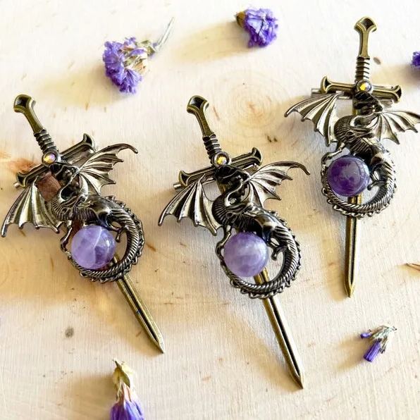 Dragon Sword Pin