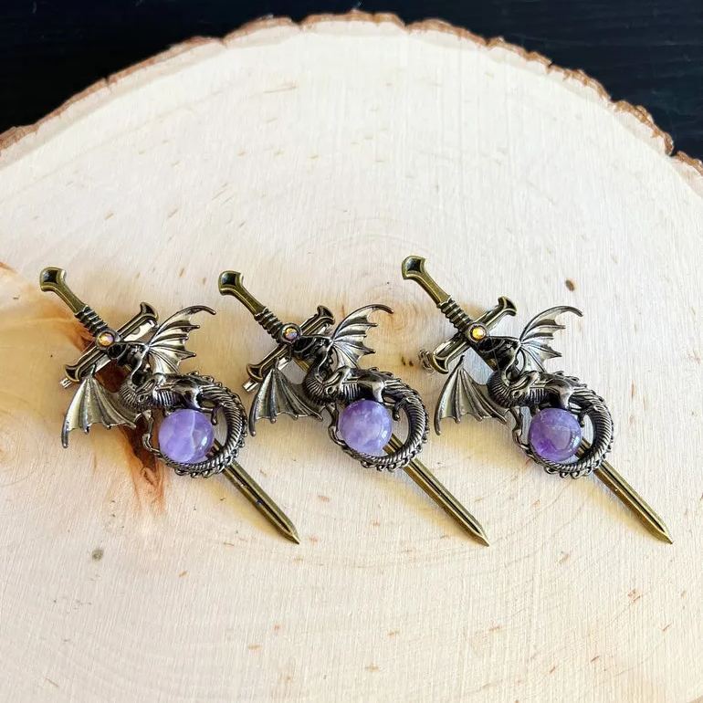 Dragon Sword Pin