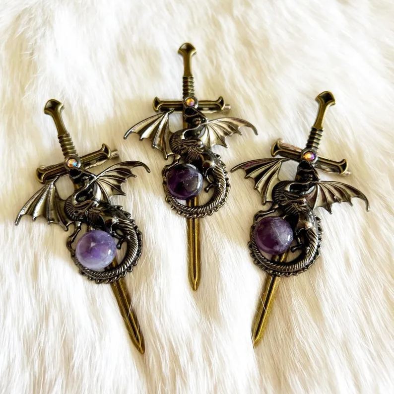 Dragon Sword Pin