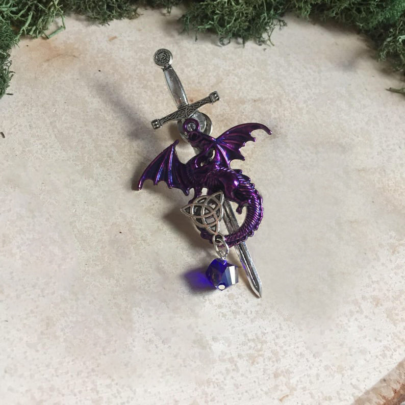 Dragon Sword Pin