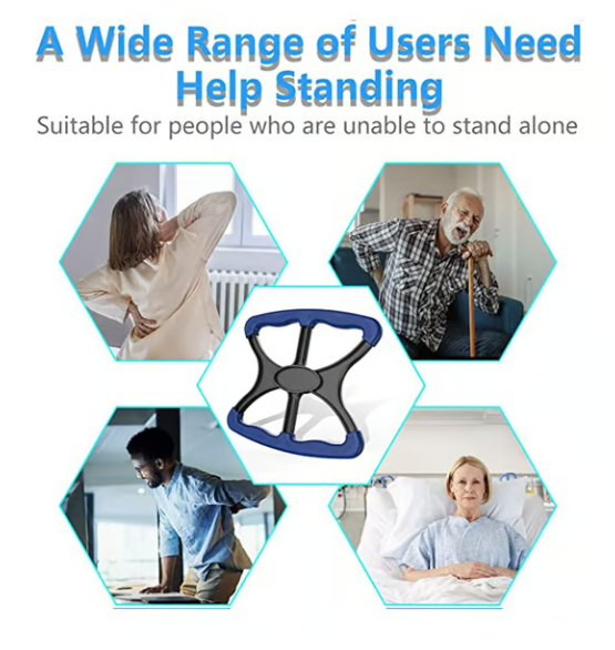 π₯ Last Day Sale 50% Off β° Standing Aid and Handicap Bar with No-Slip Grip Handles stand assist lift π