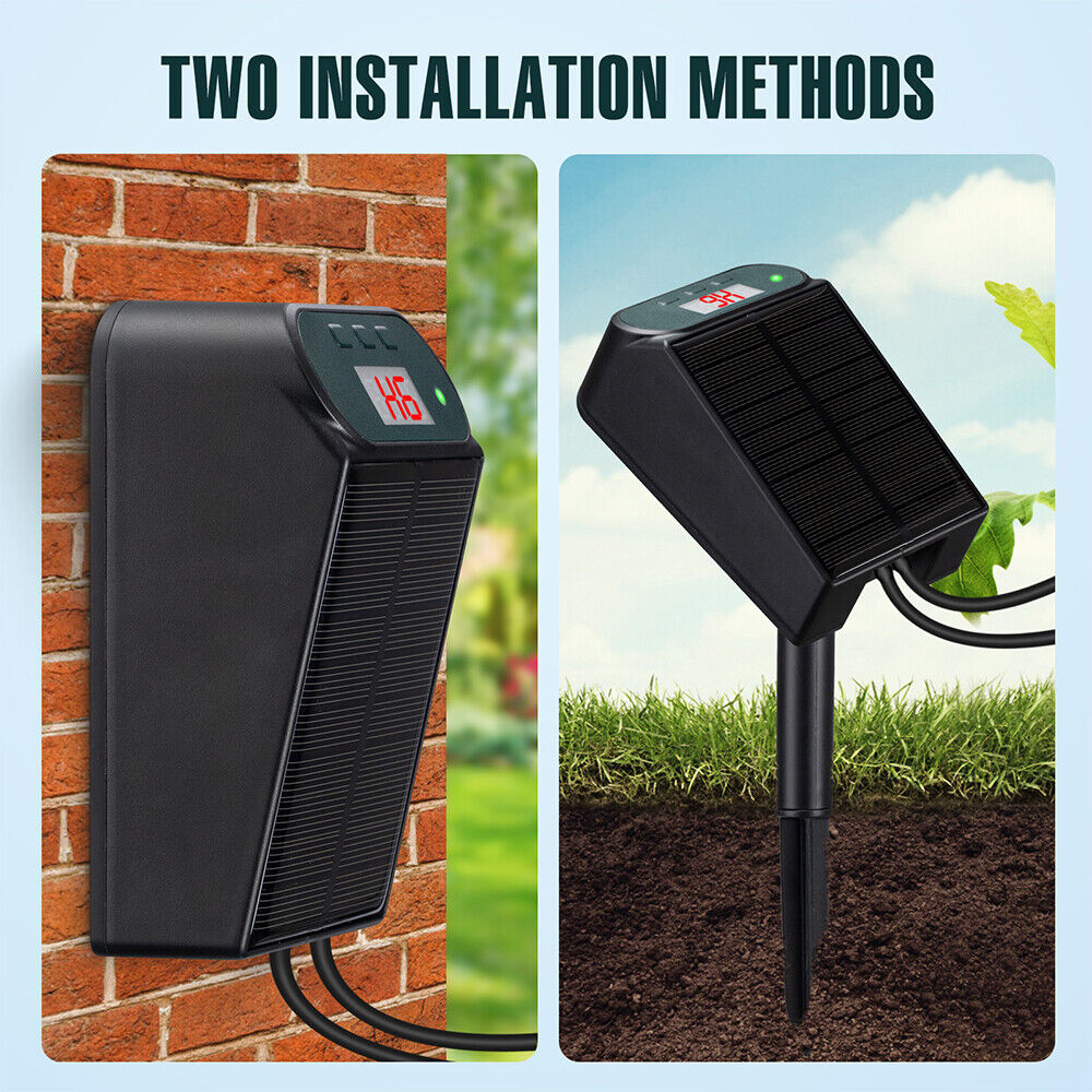 Solar-Powered Drip Irrigation System