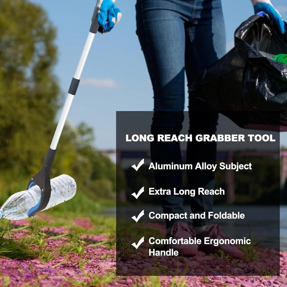 Foldable Grabber With 360° Swivel Clip