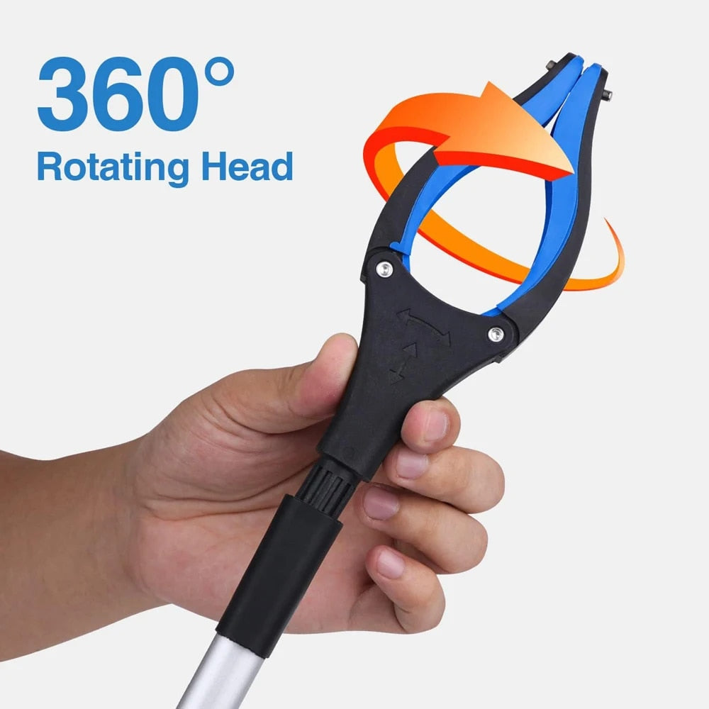 Foldable Grabber With 360° Swivel Clip