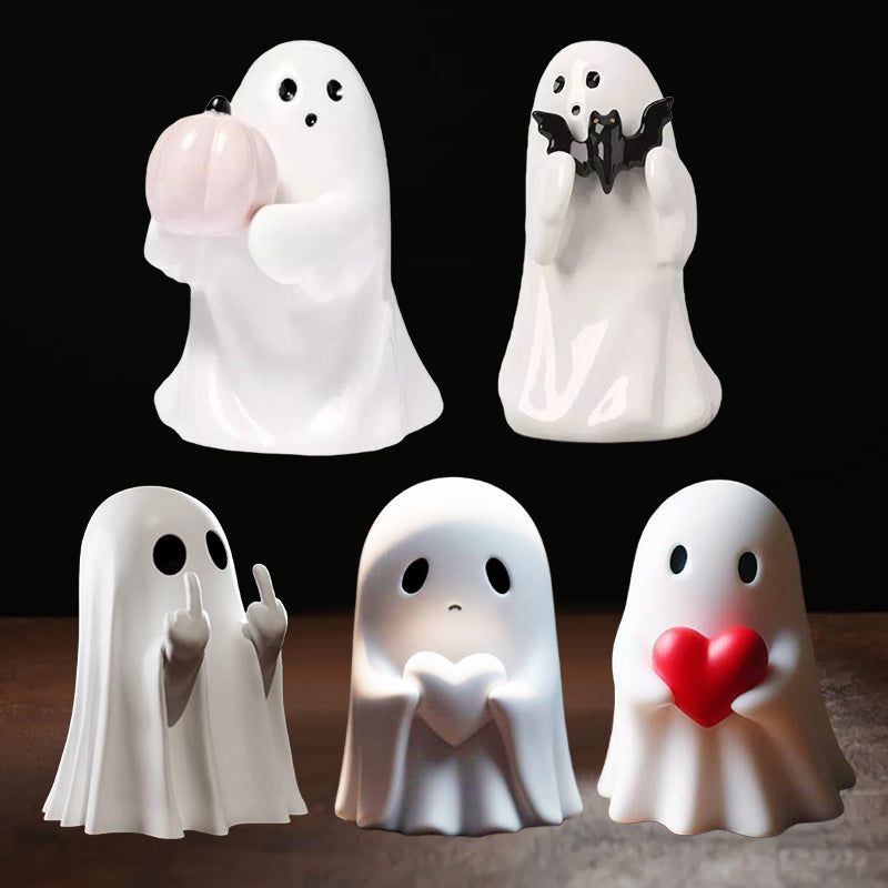 💥Halloween Early Sale 49% OFF👻 Cute Ghost Statue Decoration