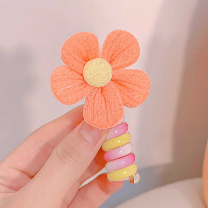 Early Christmas Sale🎄- Colorful Telephone Wire Hair Bands for Kids