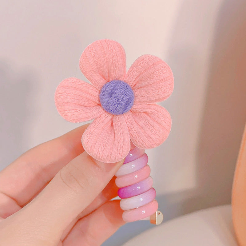 Early Christmas Sale🎄- Colorful Telephone Wire Hair Bands for Kids