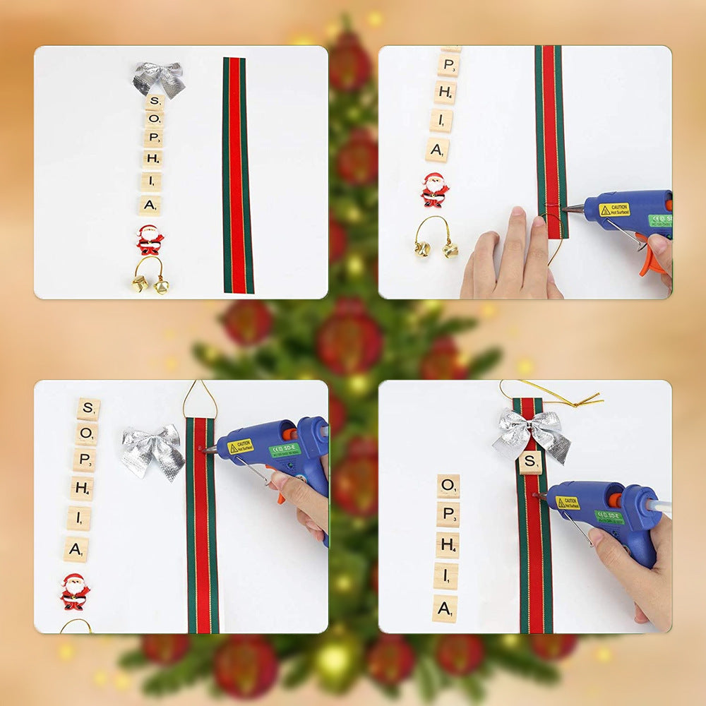 Personalized letter Christmas tree decoration
