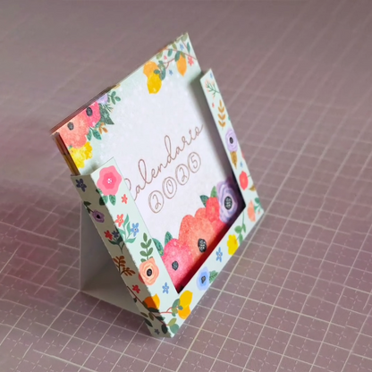 🌷Best Christmas Gift🎁--2025 Bloomy Flowers Desk Calendar📅