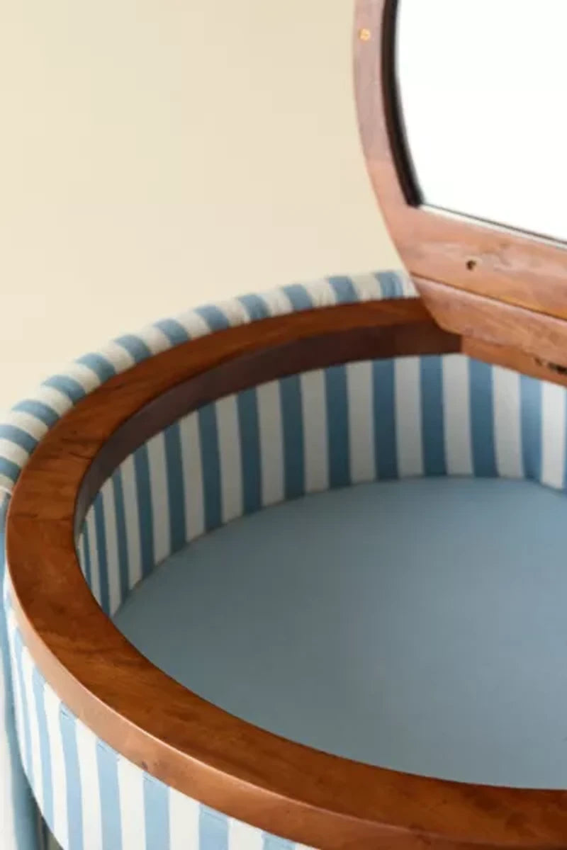 Mirror Vanity & Stool Set