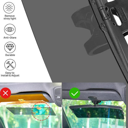 🎄Christmas Sales-Universal Car Sun Visor With Polarized Glare Protection