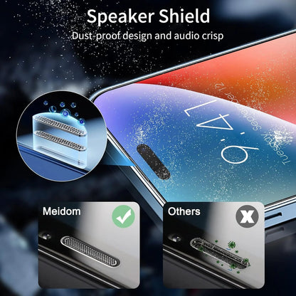 🔥Save 49% 📱iPhone Full series Screen Protector -Fingerprint-proof Dust Free Without Bubbles