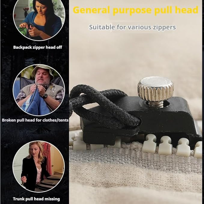 🔥Last Day Promotion - 49% OFF🎁Removable Universal Zipper Repairer-Buy 3 Get 3 Free