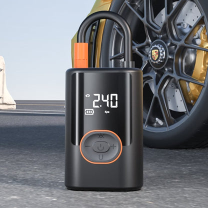 Portable Tire Inflator - Smart ON/OFF Hose Design