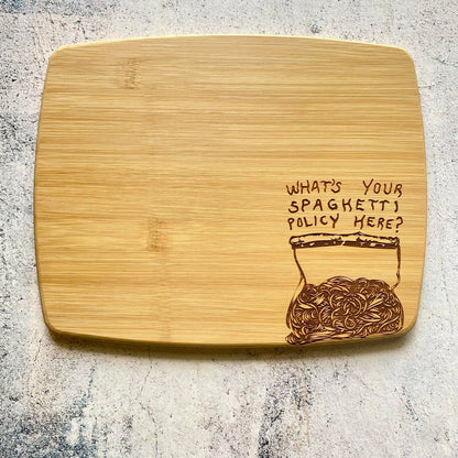 Funny Bamboo Cutting Board