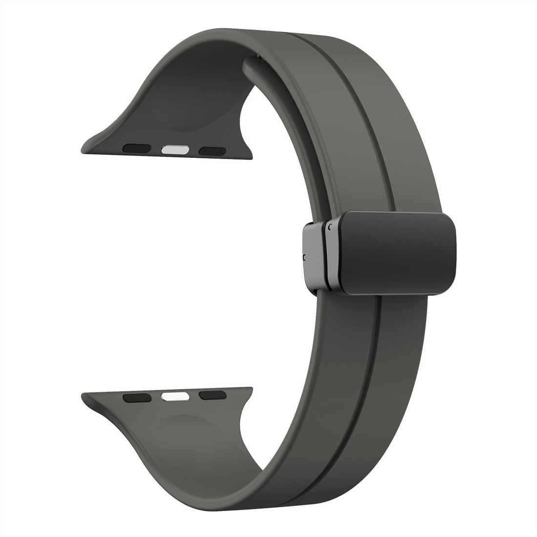 Silicone Magnetic Folding Band For Apple Watch