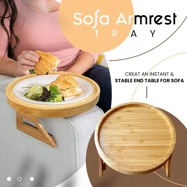 Winter Hot Sale🍮Sofa Armrest Tray🥰
