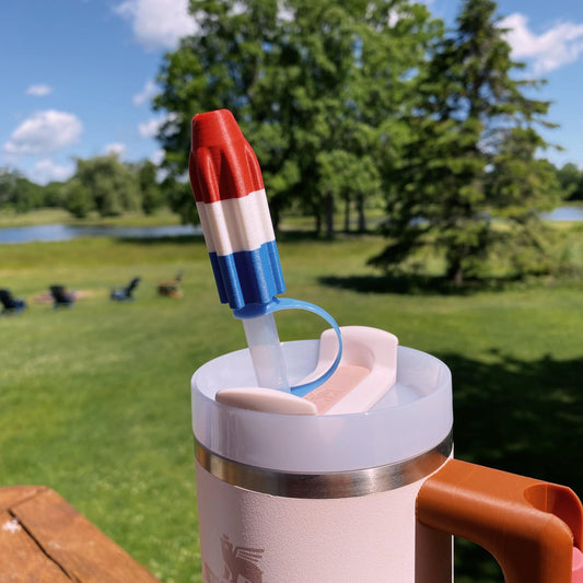 Funny Straw Cap Toppers
