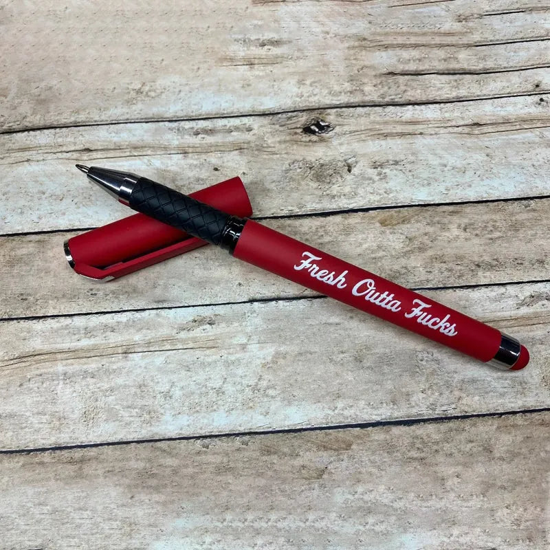 💝 Fresh Outta Fucks Pad and Pen