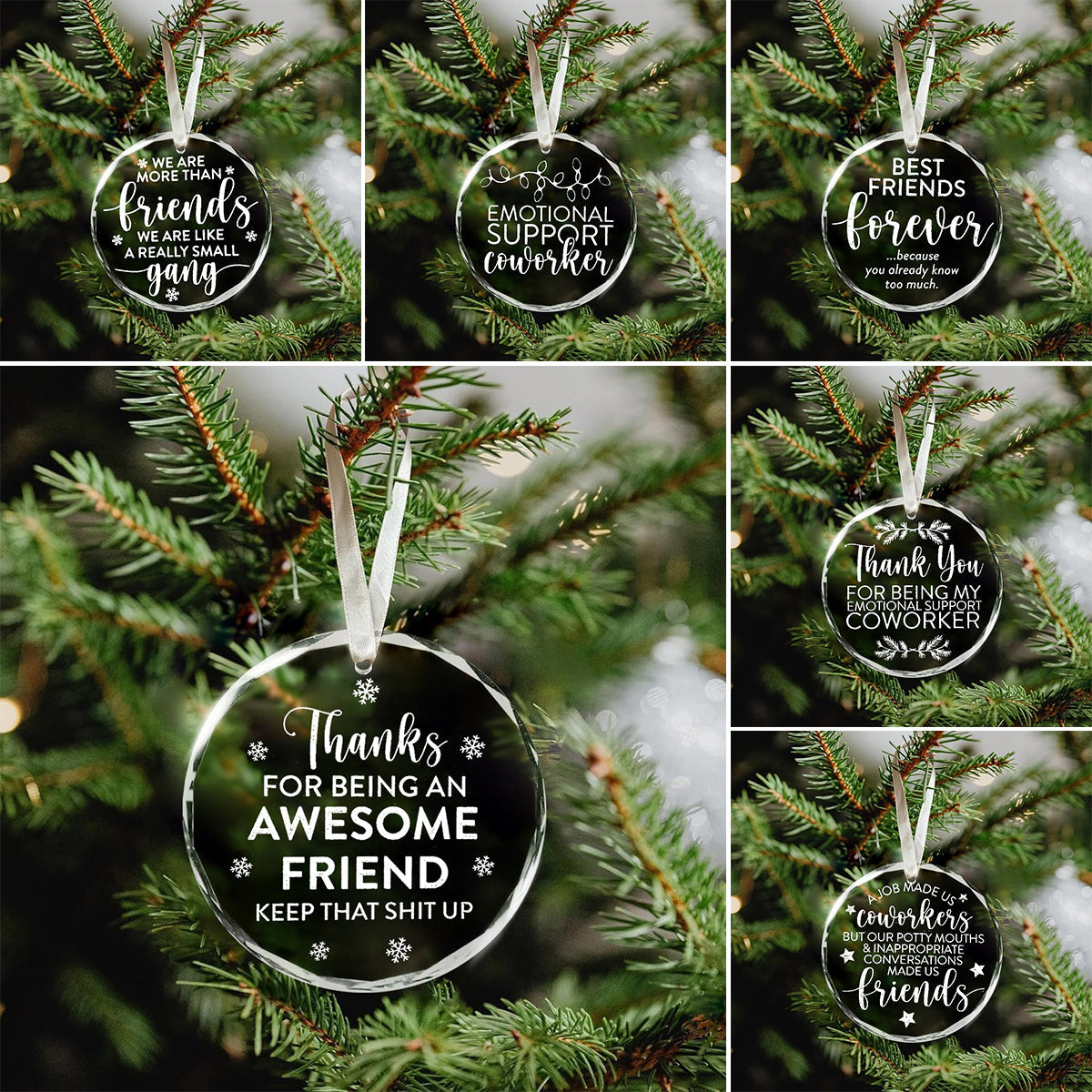 Pure Friendship Ornament Gift