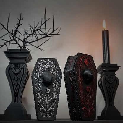 ⚰️Coffin Box "A Rose for the Dead"
