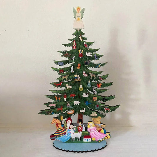 🎄Christmas Tree - Wooden Mantle Ornament