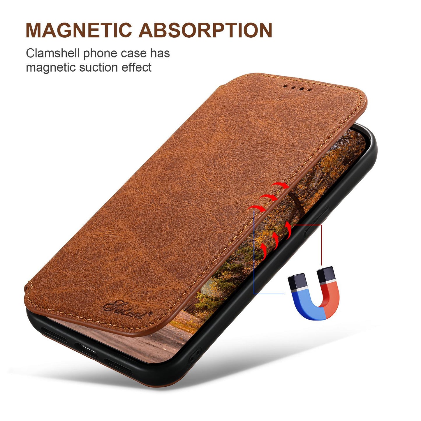 Luxury Wallet Case with Multiple Card Slots – Classic, Functional Design