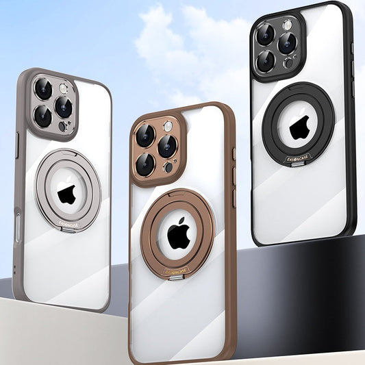 High Transparency Case with 360° Magnetic Rotating Stand