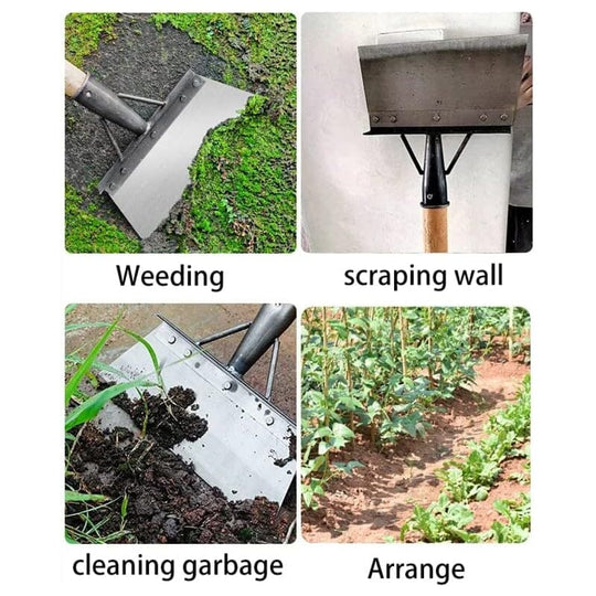 Stainless Steel Cleaning Shovel For Weeds And Moss