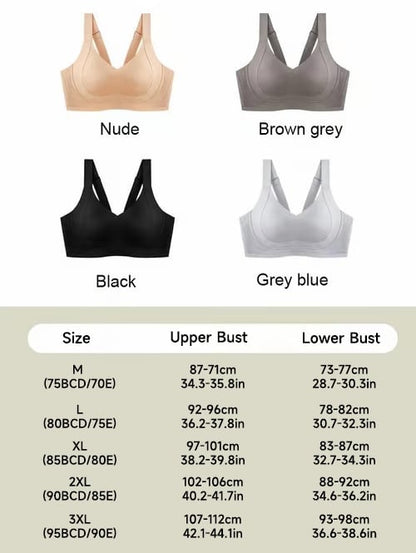 🔥Early Christmas Sale🏆Wire-Free Non-Marking Skin-Friendly Push-Up Bra