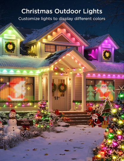 🔥Hot sale🔥Bluetooth remote control led permanent outdoor light