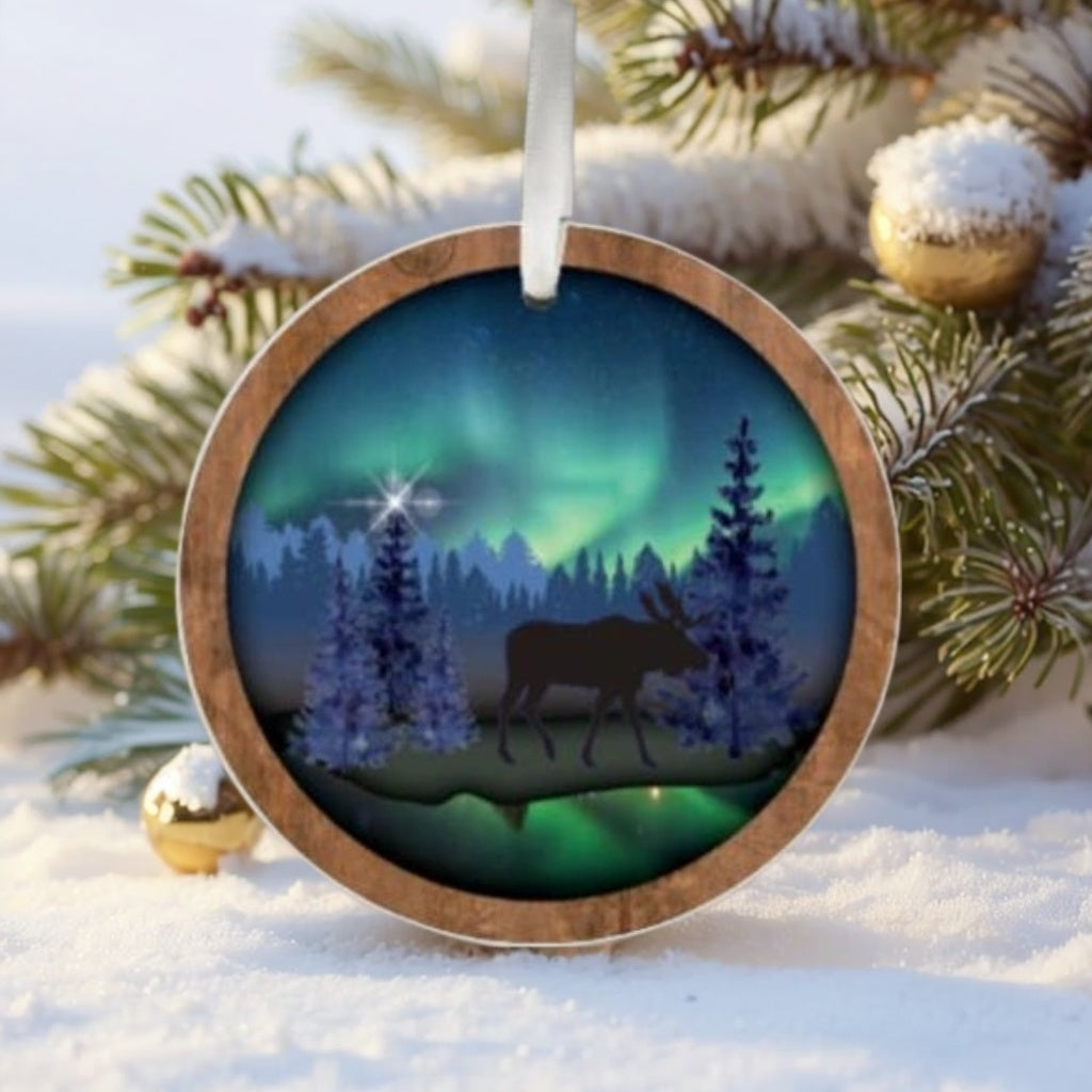 🌲2024 Christmas Gift 50% Off--2024 Northern Lights Christmas Ornaments
