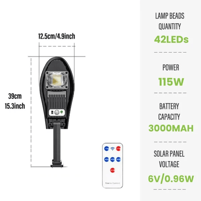 🌟 SOLAR LED LAMP 6000K