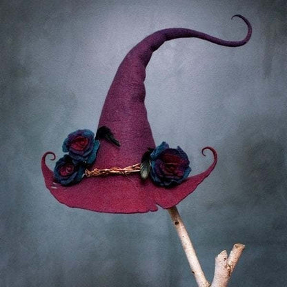 🔥Last Day Promotion 50% OFF🔥 - 🎃Halloween Party Felt Witch Hats