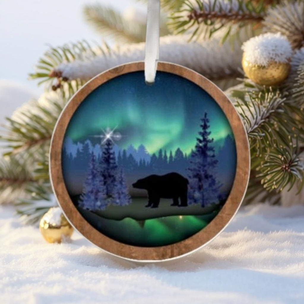 🌲2024 Christmas Gift 50% Off--2024 Northern Lights Christmas Ornaments