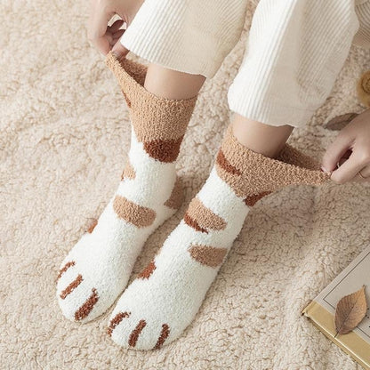 ⚡50% OFF Christmas Sale🎅Cute Cat Claw Socks