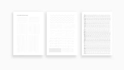 Handwriting Practice Sheets Fundamentals