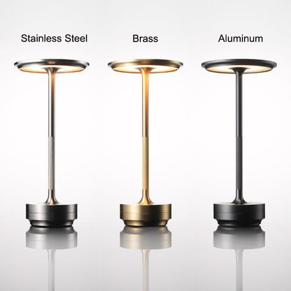 Cordless Table Lamp - Dimmable & Rechargeable Waterproof Desk Light