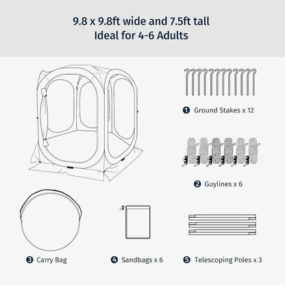 Lumivelle™ Screen House Tent Pop-Up