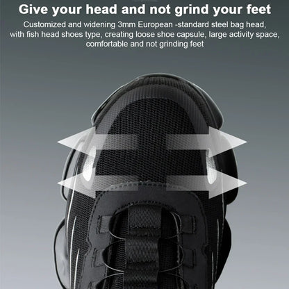 （266）Men's Smash and Stab Resistant Work Safety Shoes