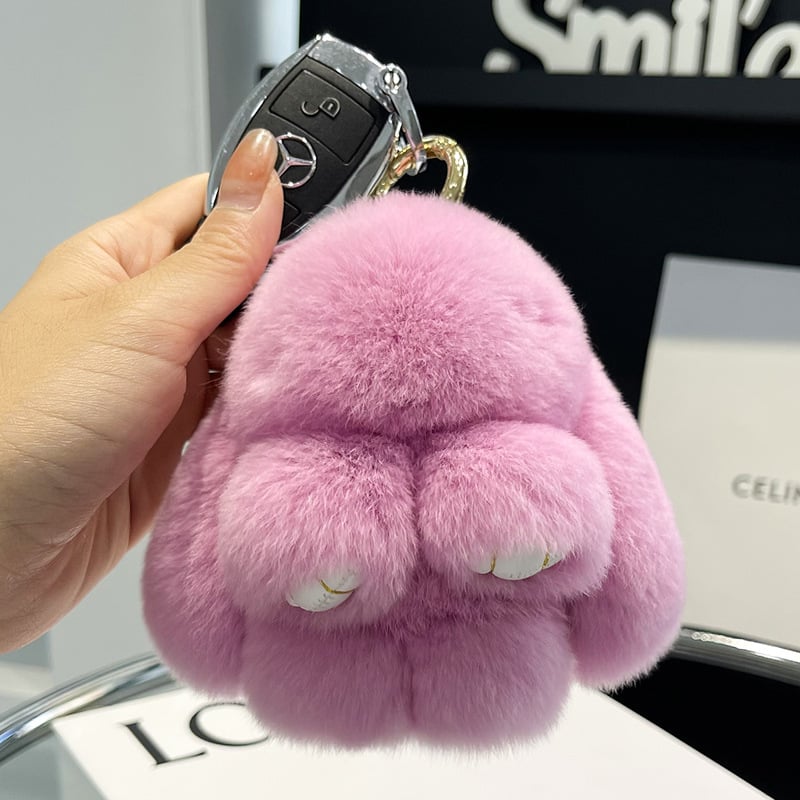 💕🐰 Handmade Soft Bunny PomPom Charms（🎁Boxed Edition）