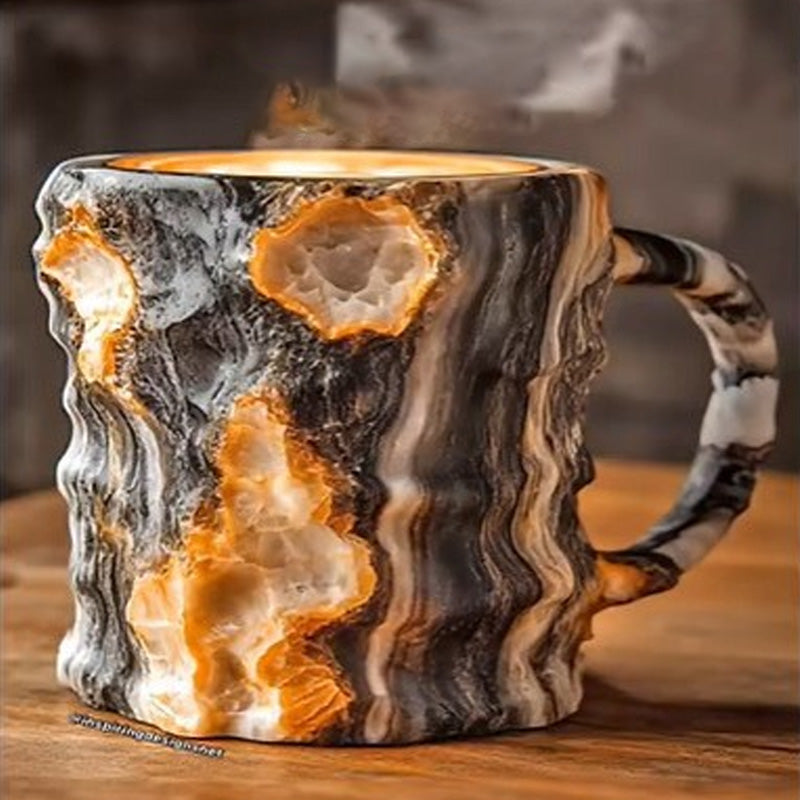 🔥 Last Day Sale Price | 🎁 🥃2024 New Mineral Crystal Coffee Mugs