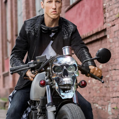 Motorcycle Skull Headlamp