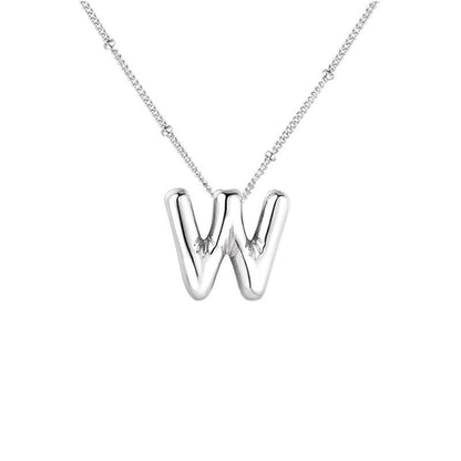 🔥Summer sale🎁⏰Bubble Letter Necklace