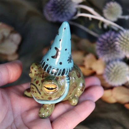 Little Wizards Frog Ornaments